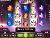 Rizk Casino Starburst Slot Screenshot